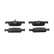 Jeu de plaquettes de frein, frein à disque FDB5558 Ferodo