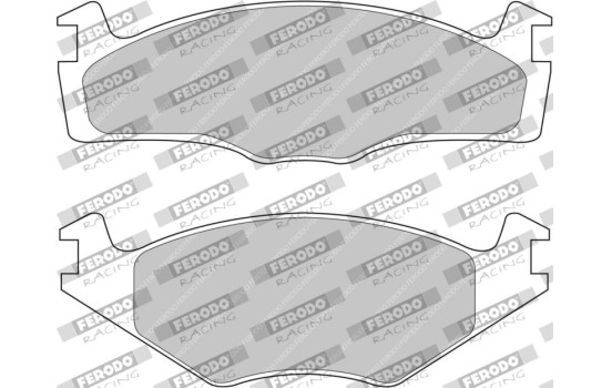 Jeu de plaquettes de frein, frein à disque FDS392 Ferodo Racing, Image 2