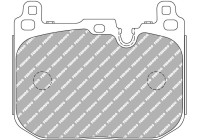 Jeu de plaquettes de frein, frein à disque FDS4611 Ferodo Racing