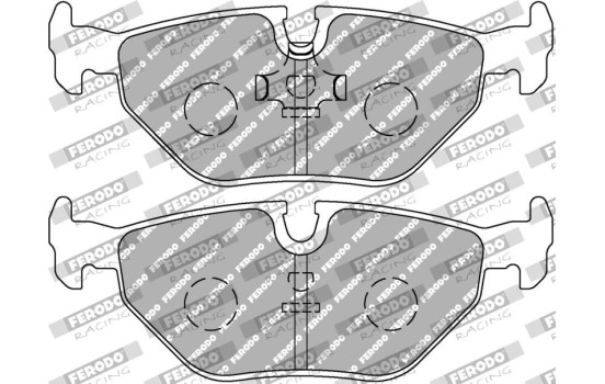 Jeu de plaquettes de frein, frein à disque FDS578 Ferodo Racing, Image 2