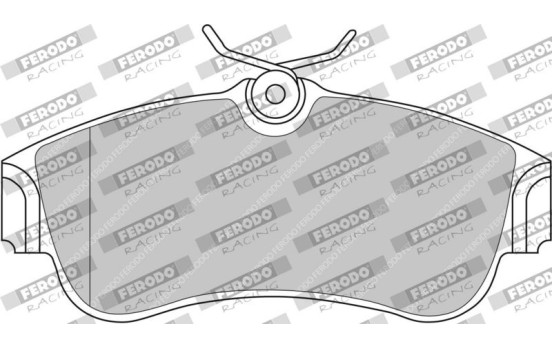 Jeu de plaquettes de frein, frein à disque FDS604 Ferodo Racing, Image 2