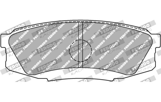 Jeu de plaquettes de frein, frein à disque FDSE4230 Ferodo Racing, Image 2