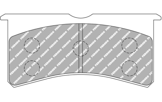 Jeu de plaquettes de frein, frein à disque FRP3097Z Ferodo Racing