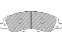 Jeu de plaquettes de frein, frein à disque FRP3129H Ferodo Racing