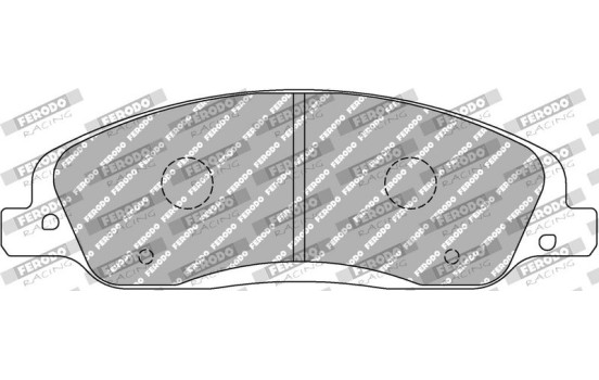 Jeu de plaquettes de frein, frein à disque FRP3129H Ferodo Racing, Image 2