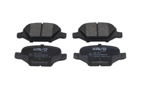 Jeu de plaquettes de frein, frein à disque KBP-10010 Kavo parts