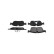 Jeu de plaquettes de frein, frein à disque KBP-10013 Kavo parts, Vignette 3
