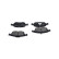 Jeu de plaquettes de frein, frein à disque KBP-10017 Kavo parts, Vignette 3