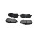 Jeu de plaquettes de frein, frein à disque KBP-10041 Kavo parts, Vignette 3