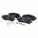 Jeu de plaquettes de frein, frein à disque LP3907 Delphi