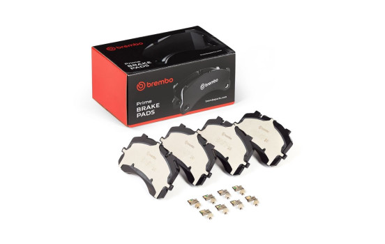 Jeu de plaquettes de frein, frein à disque P 05 005 Brembo