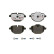 Jeu de plaquettes de frein, frein à disque P 06 064X Brembo, Vignette 3