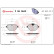 Jeu de plaquettes de frein, frein à disque P 06 064X Brembo, Vignette 4