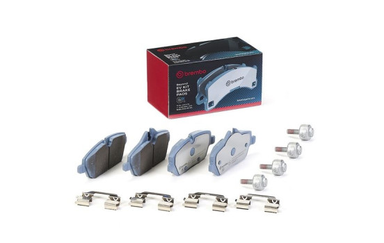 Jeu de plaquettes de frein, frein à disque P 06 091E Brembo