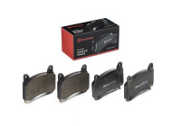Jeu de plaquettes de frein, frein à disque P 09 029 Brembo