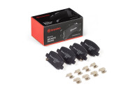 Jeu de plaquettes de frein, frein à disque P 09 037 Brembo