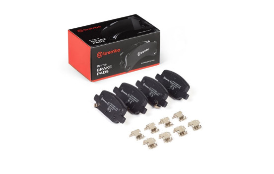 Jeu de plaquettes de frein, frein à disque P 09 037 Brembo