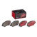 Jeu de plaquettes de frein, frein à disque P 28 035X Brembo