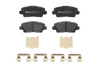 Jeu de plaquettes de frein, frein à disque P 30 125 Brembo