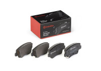 Jeu de plaquettes de frein, frein à disque P 30 152 Brembo