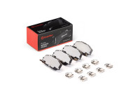 Jeu de plaquettes de frein, frein à disque P 34 014 Brembo
