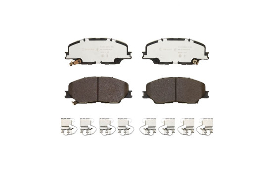 Jeu de plaquettes de frein, frein à disque P 34 014 Brembo, Image 3