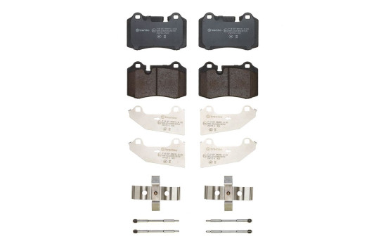 Jeu de plaquettes de frein, frein à disque P 48 007 Brembo, Image 4