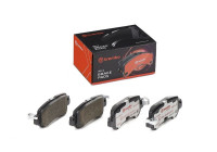 Jeu de plaquettes de frein, frein à disque P 49 047X Brembo