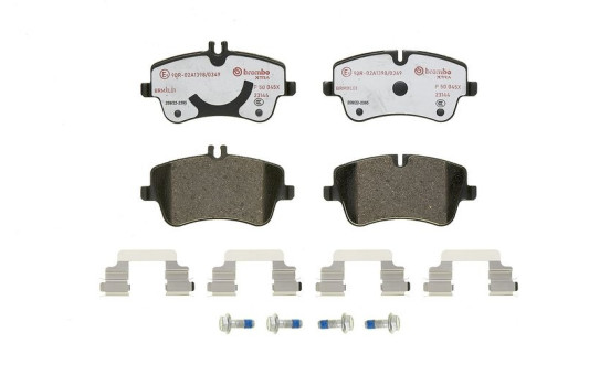 Jeu de plaquettes de frein, frein à disque P 50 045X Brembo, Image 3
