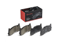 Jeu de plaquettes de frein, frein à disque P 50 154 Brembo
