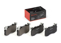 Jeu de plaquettes de frein, frein à disque P 50 163 Brembo