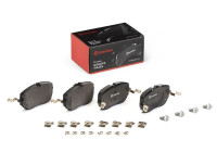 Jeu de plaquettes de frein, frein à disque P 50 173 Brembo