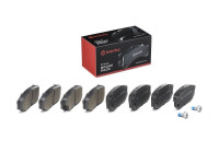 Jeu de plaquettes de frein, frein à disque P 54 064 Brembo