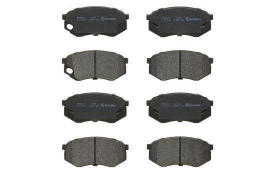 Jeu de plaquettes de frein, frein à disque P 54 064 Brembo, Image 3