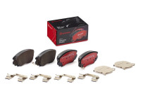 Jeu de plaquettes de frein, frein à disque P 59 054X Brembo