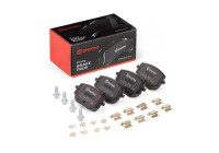 Jeu de plaquettes de frein, frein à disque P 59 102 Brembo