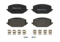 Jeu de plaquettes de frein, frein à disque P 61 142 Brembo