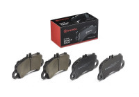 Jeu de plaquettes de frein, frein à disque P 65 043 Brembo