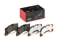 Jeu de plaquettes de frein, frein à disque P 65 046 Brembo
