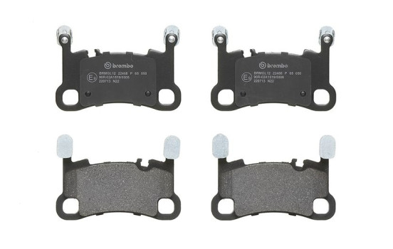 Jeu de plaquettes de frein, frein à disque P 65 050 ABS