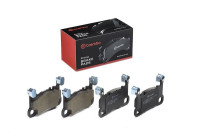 Jeu de plaquettes de frein, frein à disque P 65 050 Brembo