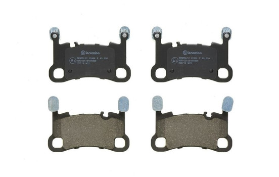 Jeu de plaquettes de frein, frein à disque P 65 050 Brembo, Image 4