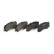 Jeu de plaquettes de frein, frein à disque P 65 054 Brembo, Vignette 2