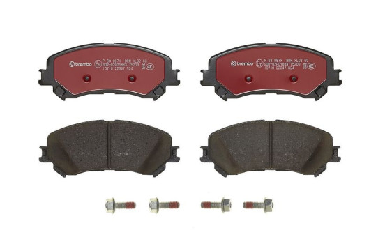 Jeu de plaquettes de frein, frein à disque P 68 067X Brembo, Image 3