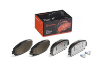 Jeu de plaquettes de frein, frein à disque P 68 071X Brembo