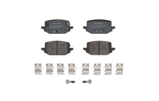 Jeu de plaquettes de frein, frein à disque P 68 080 Brembo, Image 3