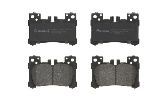 Jeu de plaquettes de frein, frein à disque P 83 181 Brembo, Image 2