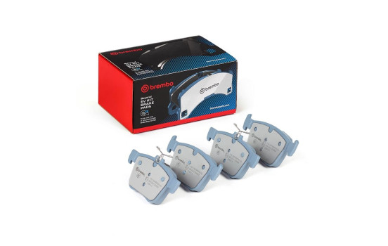 Jeu de plaquettes de frein, frein à disque P 85 124E Brembo