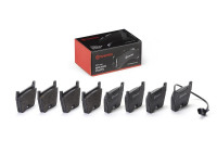 Jeu de plaquettes de frein, frein à disque P 85 138 Brembo