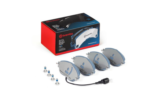 Jeu de plaquettes de frein, frein à disque P 85 144E Brembo